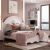 Girl's Children Pink Bedroom Set with Bed/Wardrobe/Desk and Bedside Table