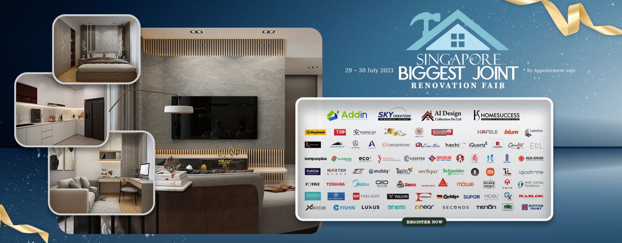 Singapore Biggest Joint Renovation Fair 2023 @ 29 & 30 July 2023